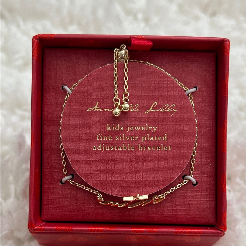 Annabelle Silver Plated Adjustable Bracelet - Picture 2 of 4